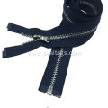 Metal Separating Jacket Invisible Zipper